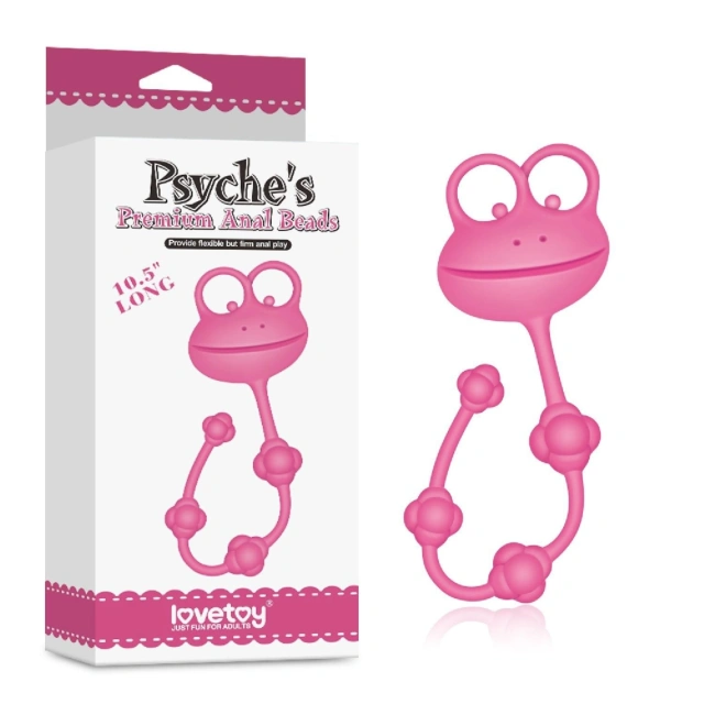 Kulki Gejszy Silicone Frog Anal Beads Lovetoy | 100% ORYGINAŁ| DYSKRETNA PRZESYŁKA